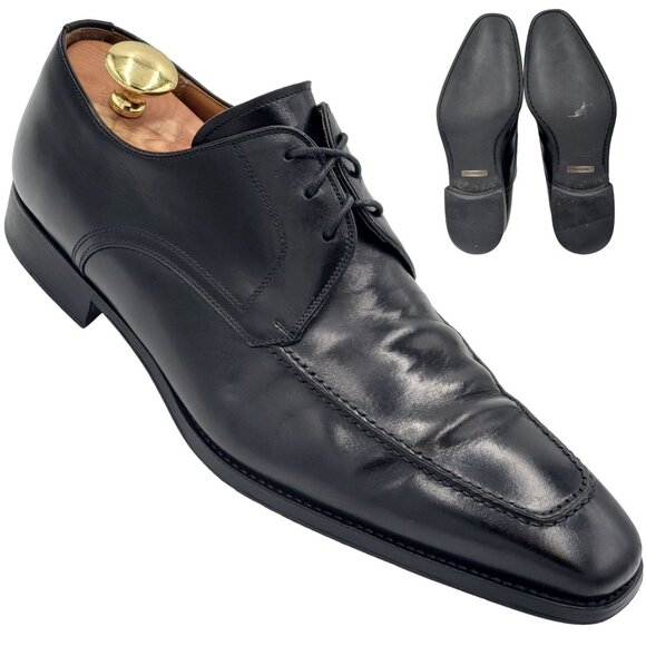 Magnanni Other - Magnanni Spain Men's size 10M Black Leather Dress Shoes Square-toe Derby Oxfords